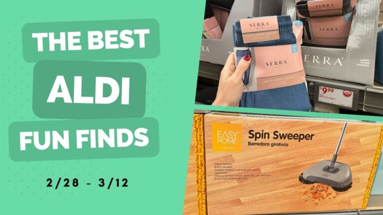 Aldi Fun Finds | Clothing Under $10 + New Cleaning Tools!