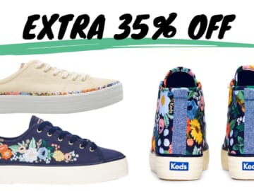 Keds + Rifle Paper Co. Sneakers Only $19.48 (reg. $94.95)!