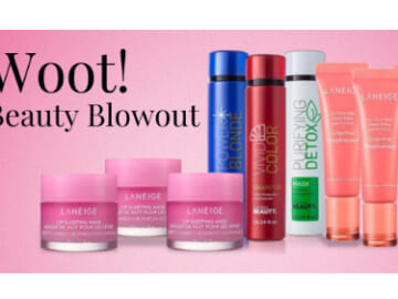 Woot! Beauty Blowout: Up to 50% off LANEIGE, Cortex, Rael, & More!