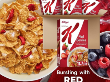 Kellogg’s Special K 6-Count Breakfast Cereal, Red Berries, 11.7 Oz as low as $17.50 Shipped Free (Reg. $25.74) – $2.92/Box