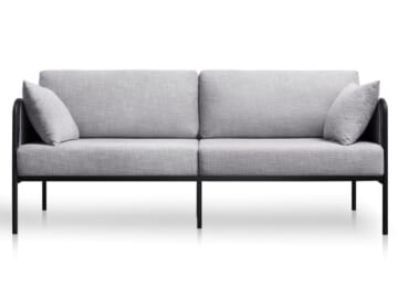 Moda Minimalist Upholstered Arm Sofa for $160 + free shipping