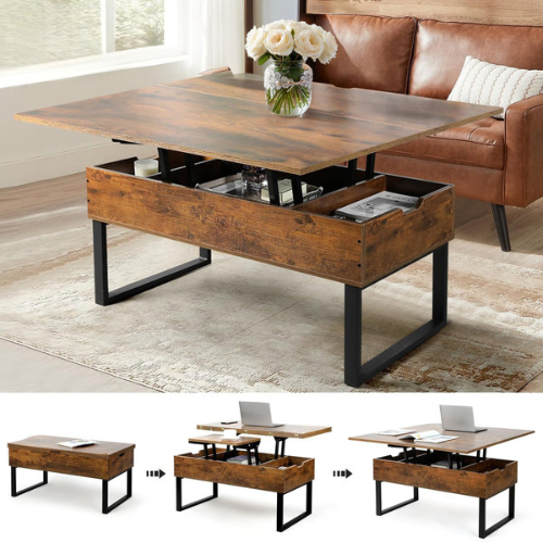 Discover the ultimate space-saving solution with this Lift Top Coffee Table for just $175.99 After Code (Reg. $219.99) + Free Shipping