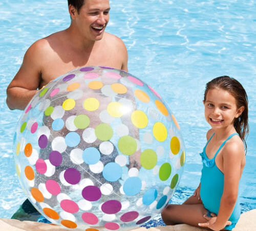 Intex Inflatable 31-inch Beach Ball with Repair Patch $7 (Reg. $25)