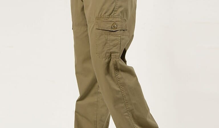 Men's Cargo Pants for $11 + $6 s&h