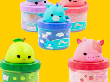 NEW! Squishmallows Premium Cloud Slime $7.99 – Choose from 5 Designs + 3-Pack for $22, Perfect for Easter Baskets!