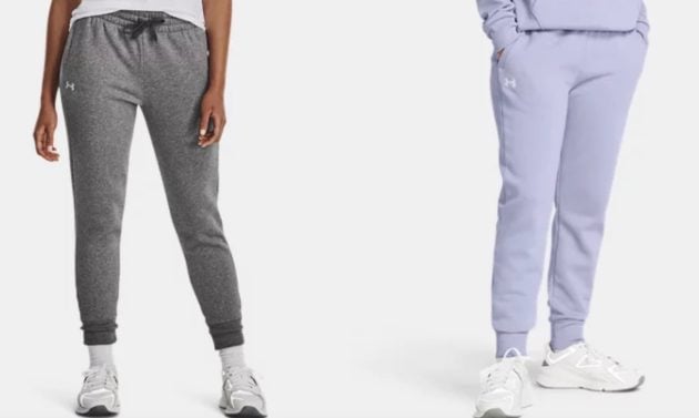 Under Armour Women’s Rival Fleece Joggers only $19 shipped!