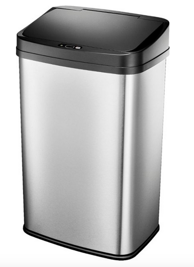 Insignia™ - 13 Gal. Automatic Trash Can