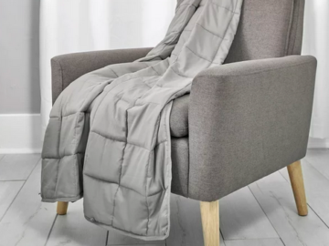 *HOT* Tranquility Quilted 12lb Weighted Blanket only $11.98 (Reg. $30!)