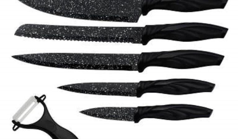 Nuvita 6-Piece Kitchen Knife Set for $10 + free shipping