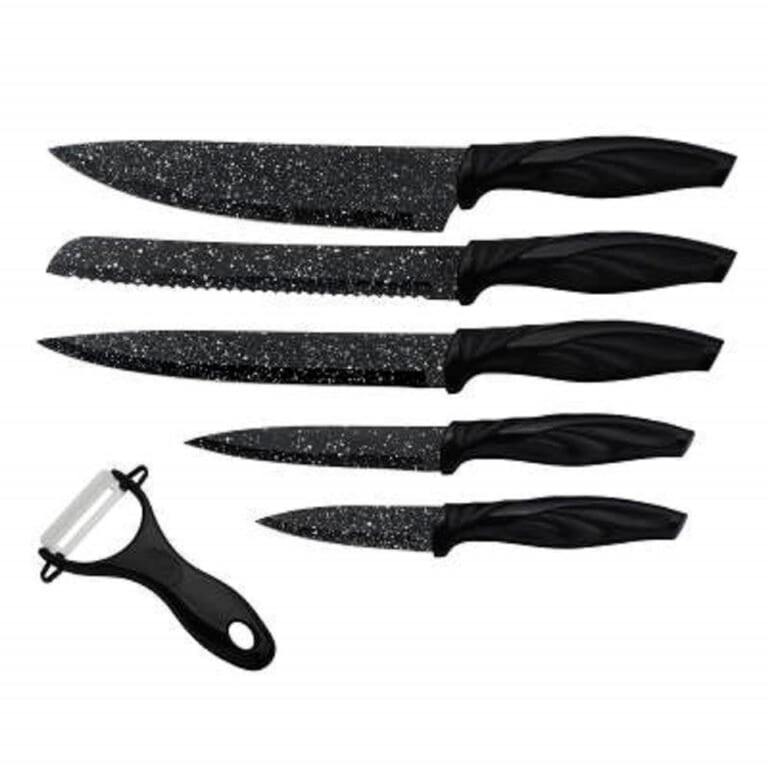 Nuvita 6-Piece Kitchen Knife Set for $10 + free shipping