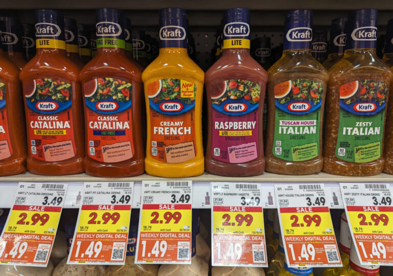 Kraft Salad Dressing Only $1.49 At Kroger