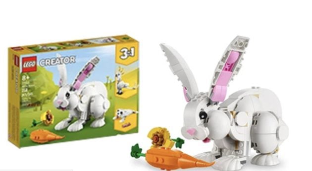 FREE LEGO Easter Bunny Set at Walmart after cash back (with free in-store pickup!!)