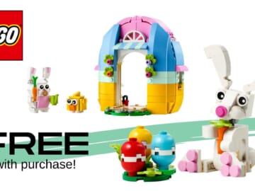 LEGO Sale + FREE Easter Creator Pack with $40+ Purchase