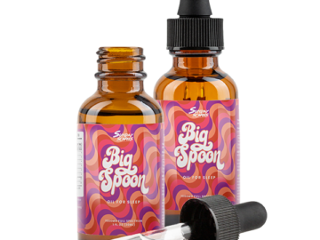 Sunday Scaries Big Spoon THC Sleep Oil for $39 for 2 + free shipping