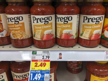 Prego Pasta Sauce Just $1.49 At Kroger