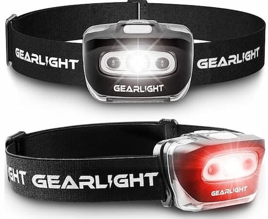 GearLight LED Headlamp (2 pack) only $15.99, plus more {Over 32K 5-Star Reviews!}