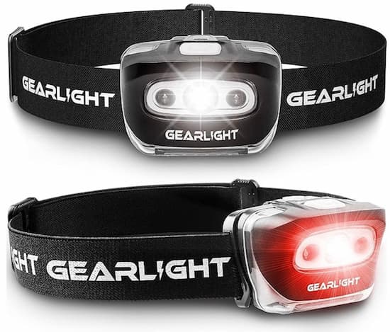 GearLight 2Pack LED Headlamp