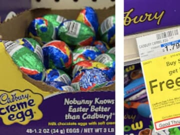 89¢ Cadbury Creme Eggs & Reese’s Eggs, No Coupons Needed