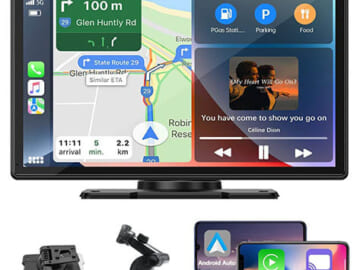 9" Wireless Car Display for $100 + free shipping