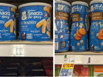 Gerber Snacks As Low As $2.25 At Kroger