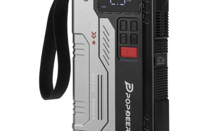 Popdeer 20,000mAh Portable Car Jump Starter for $70 + free shipping