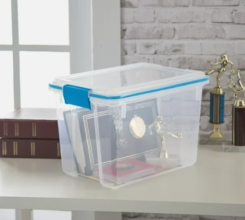 Sterilite 20-Quart Clear Gasket Box $6.97 (Reg. $10)