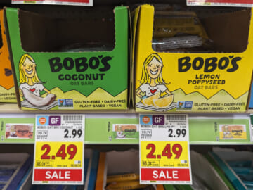 Bobo’s Oat Bars Just $1.49 At Kroger