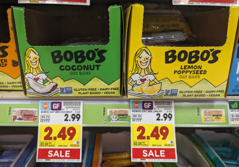 Bobo’s Oat Bars Just $1.49 At Kroger