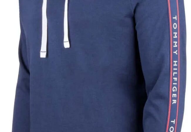 Tommy Hilfiger Men's French Terry Long Sleeve Hoodie for $38 for 2 + free shipping