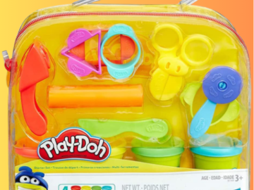 Play-Doh 14-Piece Starter Set $5.86 After Coupon (Reg. $12) – FAB Gift Idea, Includes 4 Cans of Play-Doh