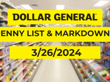 Dollar General Penny List - 3-26-2024