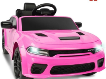 Treat your little driver to the ultimate driving adventure with Dodge Electric Ride on Cars for Kids for just $169.99 Shipped Free (Reg. $299.99)