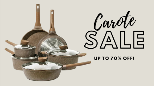 Walmart | Carote Cookware and Knives up to 70% off!