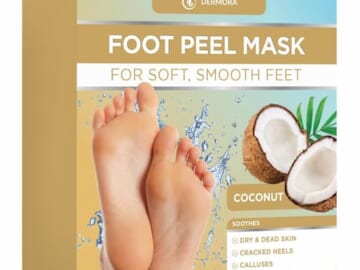 Dermosa Foot Peel Mask 2-Pack
