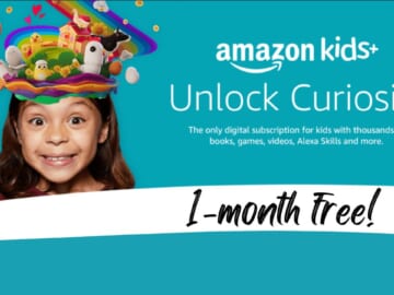 Free 1-Month Trial Amazon Kids+ Just In Time For Spring Break!