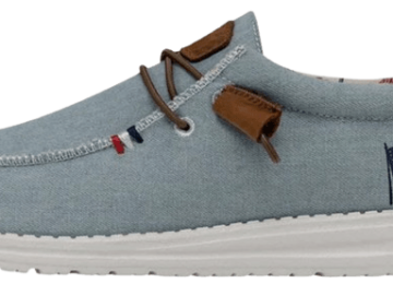 Hey Dude Men's Wally Americana Shoes for $32 + free shipping w/ $50