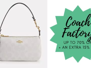 Coach Outlet | Extra 15% Off Sale | Bags Starting Under $50