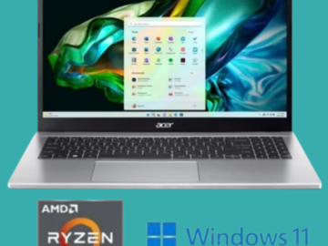 Acer Aspire 3 AMD Ryzen 7 5700U 15.6″ 1080p Laptop $359 Shipped Free (Reg. $600) – 16GB/512GB