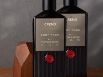 Cremo Vintage Suede Body Wash, 2-Pack as low as $8.98 After Coupon (Reg. $22) +  Free Shipping – $4.49 Each
