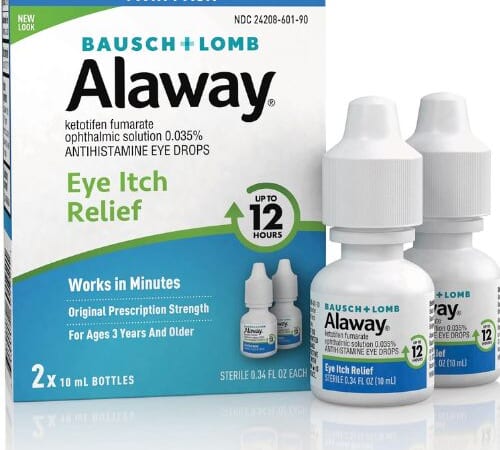 Alaway Antihistamine Eye Drops, 2-Pack as low as $8.29 After Coupon (Reg. $27.25) + Free Shipping – $4.15 each!