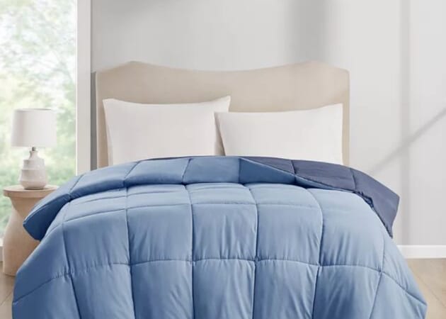 Reversible Down Alternative Comforters in ANY Size only $19.99!