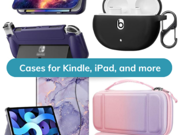 Today Only! Cases for Kindle, iPad, and more from $6.39 (Reg. $8+)