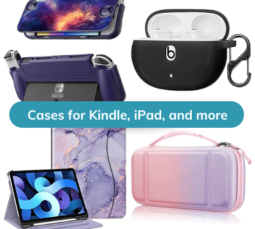 Today Only! Cases for Kindle, iPad, and more from $6.39 (Reg. $8+)