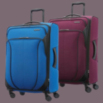 American Tourister 24″ Upright Spinner Luggage $55.31 Shipped Free (Reg. $120) –  Classic Blue or Purple Orchid