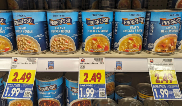 Progresso Soup As Low As $1.99 Per Can At Kroger