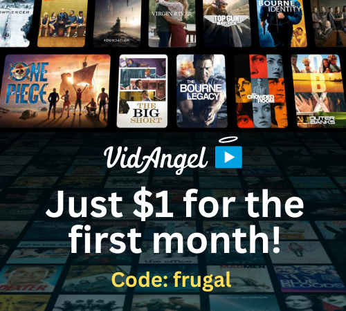 Skip the stuff you don’t want to see with VidAngel – Enjoy your first month for just $1.00