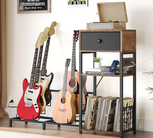 Keep your instruments organized and ready to play! Adjustable Mult Guitar Stands for just $29.99 (Reg. $39.99)