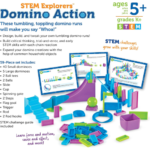 Learning Resources 59-Piece Domino Action STEM Toy Set $9.99 (Reg. $20)