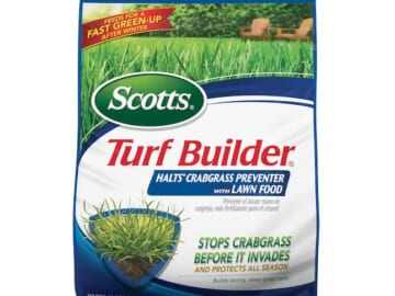 Scotts Turf Builder 40-lb. All-purpose Weed & Feed Fertilizer for $70 + pickup