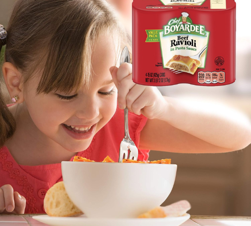 Chef Boyardee 4-Pack Beef Ravioli as low as $3.39 Shipped Free (Reg. $4.28) – 85¢/15 Oz Can